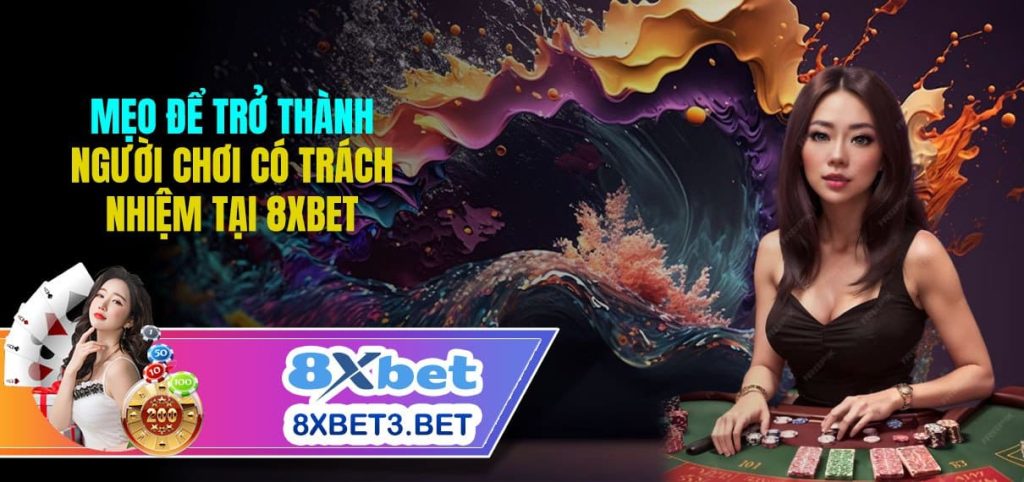 Cô gái áo sơ mi trắng bên lá bài át, chồng xu và biểu tượng đô la, nói về lý do cần chơi có trách nhiệm